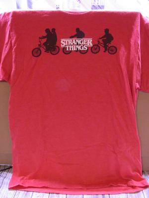Stranger Things T-Shirt - Netflix - Large - Bicycle Shirt