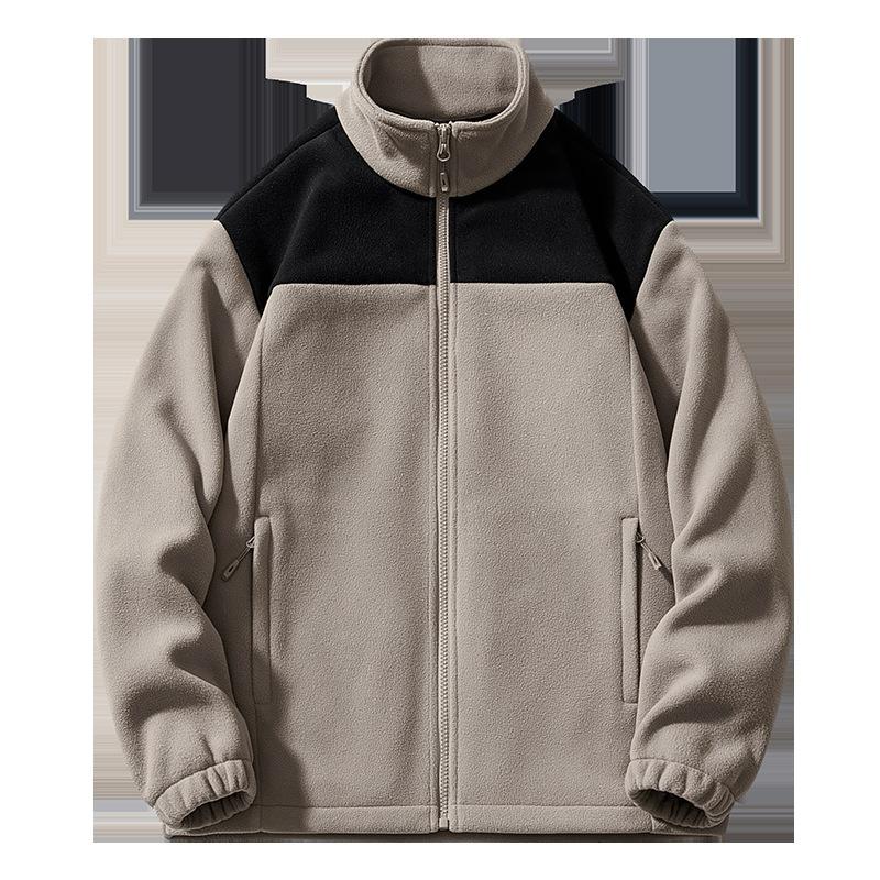 Kälteschutz Warme Fleecejacke Herren und Damen Shakerfleece Einzeljacke Outdoor Warme Jacke
