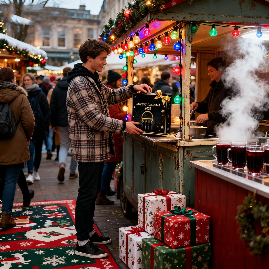 2D Plane+airplane Box +24PC+  Box Calendar For Christmas Countdown Of Agent Advent.