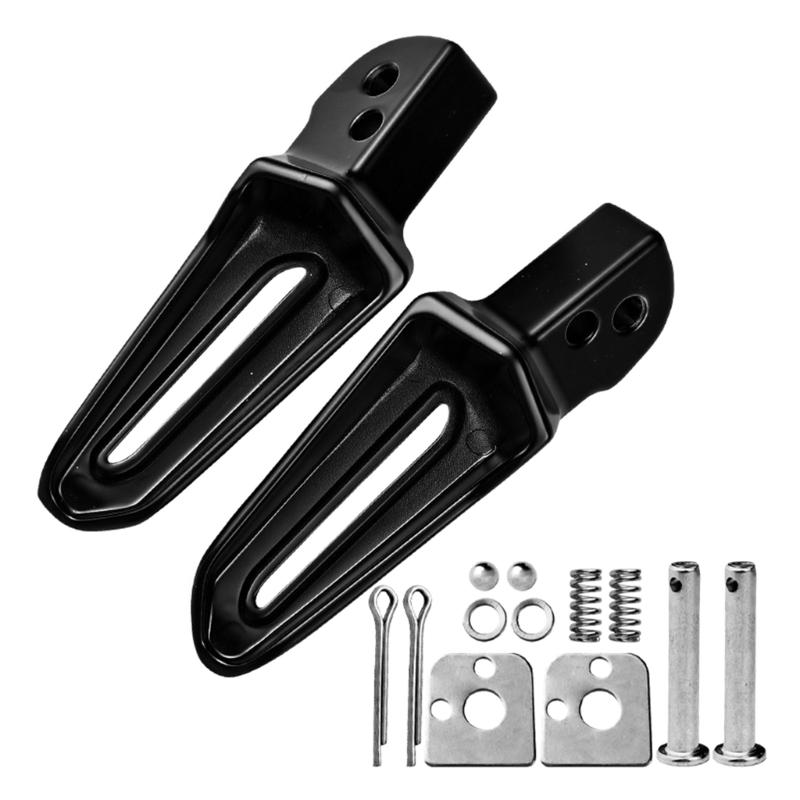 Aluminum Foot Pedal Pegs Motorbike Accessories Easy Installation Replacement Motorcycle Rear Footrest Foldable Pedal