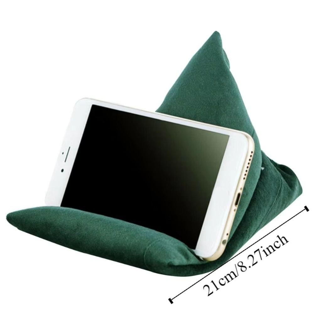 Multi-functional Mobile Phone Holder Velvet Pillows Soft Fabric Phone Rack  Desk Tablet Phone
