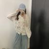 Women's Lightweight 50% Wool 50% Mulberry Silk Cardigan - 4-Season Versatile Knitwear for All-Year Comfort & Style