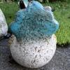 Farmhouse Terracotta Duck Statue for Outdoor Garden, Yard Art Patio Decor, Rustic Country Animal Figure, Weather-Resistant