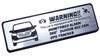 Honami Works ODYSSEY RC1/2/4 5th Generation Late Odyssey Security Emblem 24 Hour Surveillance Dash Cam GPS Tracker Sticker