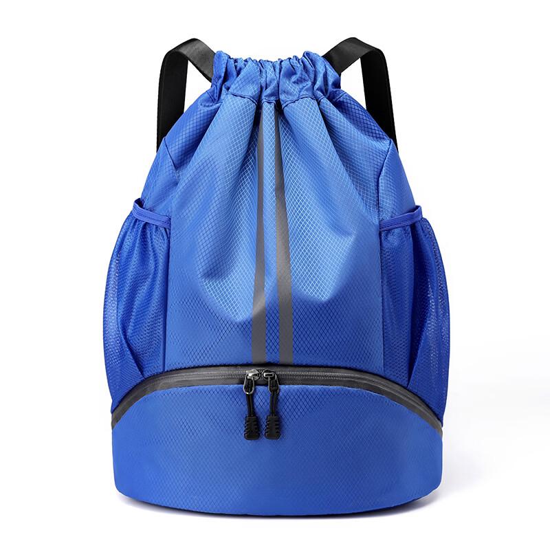 Women's Sports Drawstring Backpack with Shoe Compartment