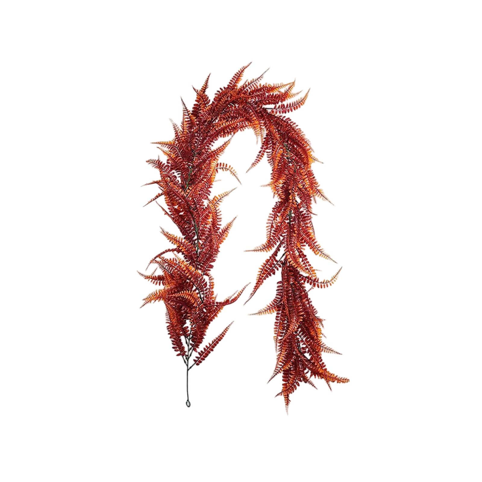 

Искусственное растение персидской лозы, реквизит для уличной свадебной фотосессии, персидский лист, папоротник, трава для украшения бара. One Size винный