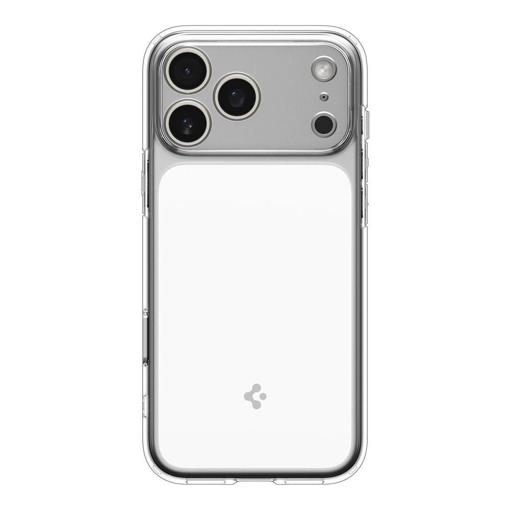 iPhone 17 Pro Max Ultra Hybrid T MagSafe Case - Transparent and White