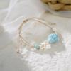 Bohemian Muschel Seestern Muscheln Perlenarmbänder für Damen Mädchen Boho Stil Muschel Perlen Strand Armreifen Schmuck Geschenk Verstellbar