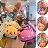 Cute Cartoon Sanrio Car Pvc Keychain Bag Pendant Creative Decoration For Cars Tiger Card Jg-1083