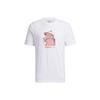 Neo Surf Print Sport Round Neck T-Shirt Men Tops White GS2581