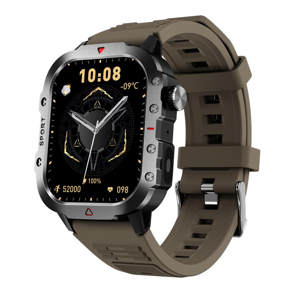 GPS Sport Smart Watch Waterproof Call Military Outdoor Flashlight Smartwatch Men Women Business Watches