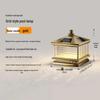 New Chinese Style Solar Powered All-Copper Pillar Lamp