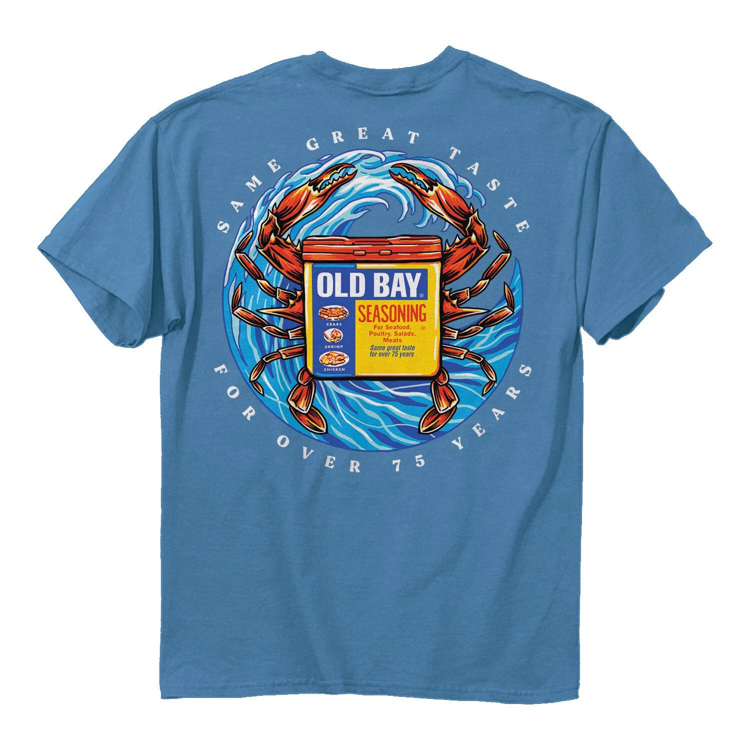 Новая Футболка MARYLAND MY MARYLAND OLD BAY CRAB WAVE COLOR COMFORT 3XL