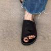 Suding Home · Lazy and PriceShu 2025 Boken Slippers Women's summer outer wear thick-soled non-slip sandals lazy shoes