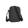 Nike Zip Closure Crossbody Bags Unisex Black Gray (Unisex) Crossbody Bags CV1408 010