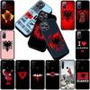 Albanians Red Albania Flag Phone Cover for Motorola Moto Edge 70 60 Fusion NEO Pro G Stylus G56 G96 G04 G05 20 Soft Case
