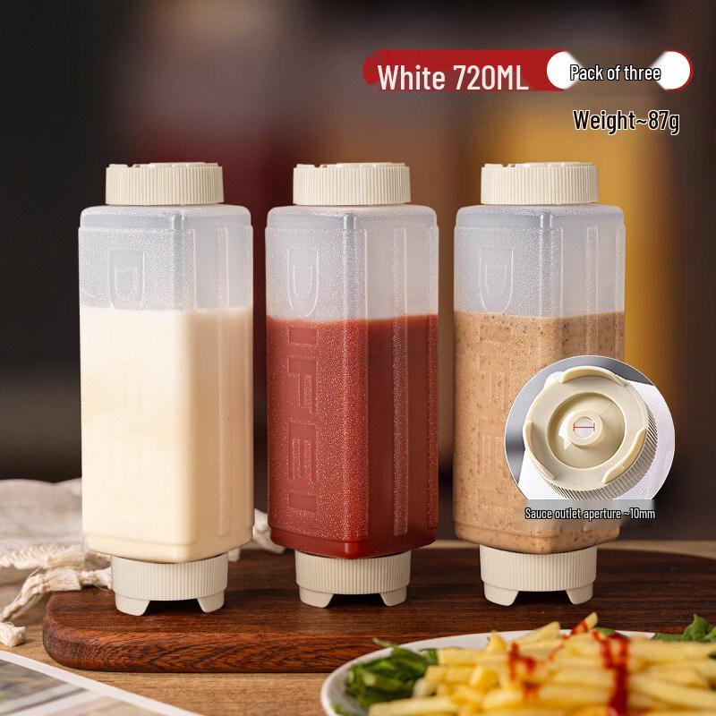 ZISIZ Commercial Squeeze Sauce Bottle