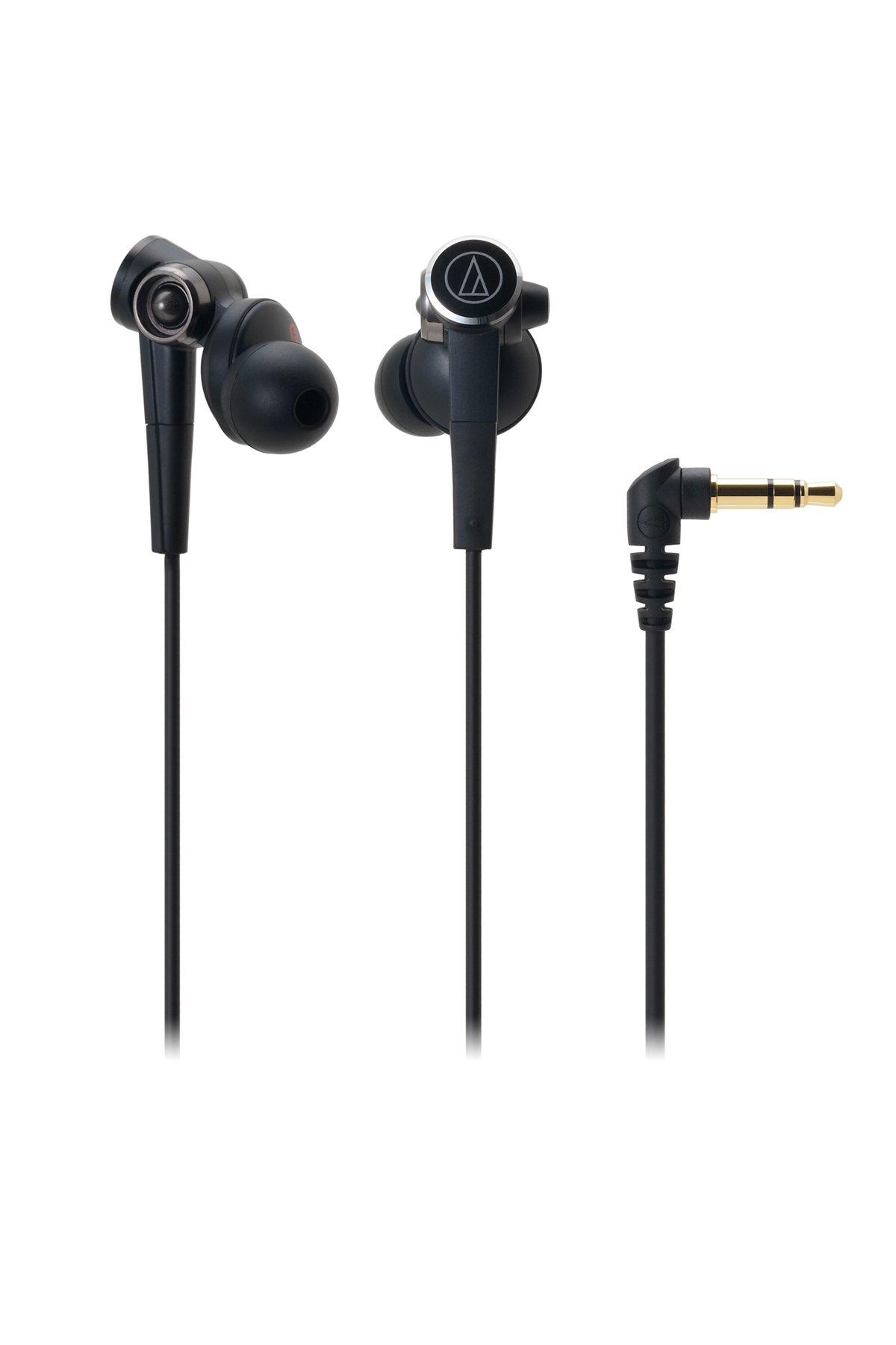 

SOLID BASS Audio-Technica In-Ear Headphones, Black, ATH-CKS99 чорний