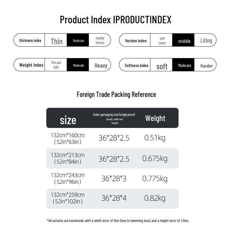 Solid Color Blackout Curtains - Heat Insulation & Sun Protection