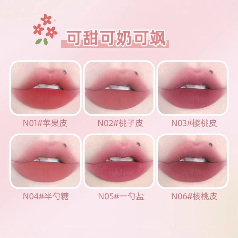 Affordable Velvet Matte Lip Gloss Non Staining Brightening For Women Students