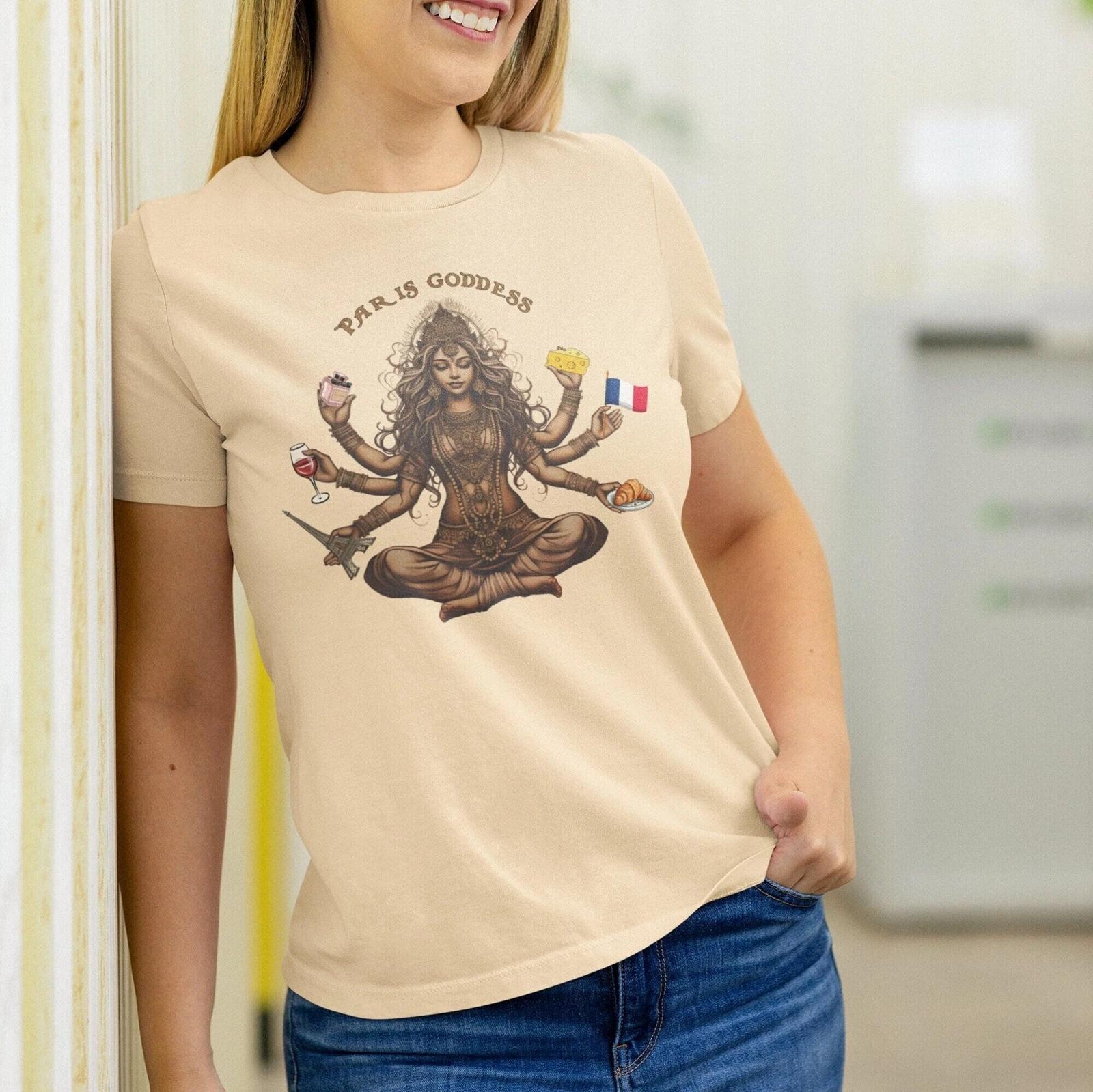 Paris Goddess Shirt, Paris France 4XL