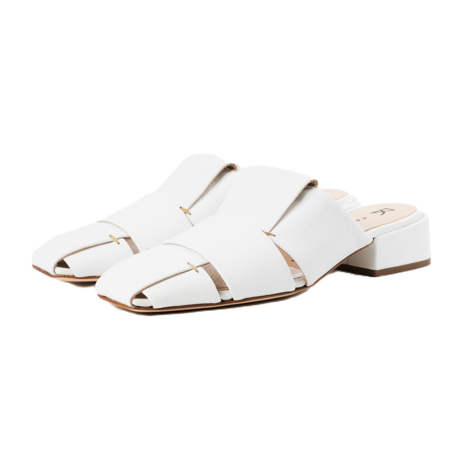 

Slide Sandals Gurcamule White cm 2E [Fabiorsconi] Women s 23.5 білий