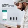 Time On Point Vibration Alert Portable Lightweight Zikr Ring New Smart Counter Digital Ring Waterproof Counter Azan Reminder