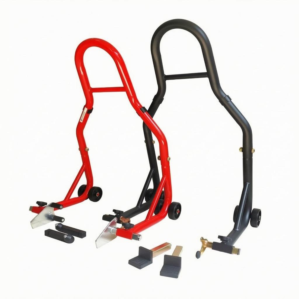 Motorcycle Rear Stand Universal Lift Wheeled for Workshop