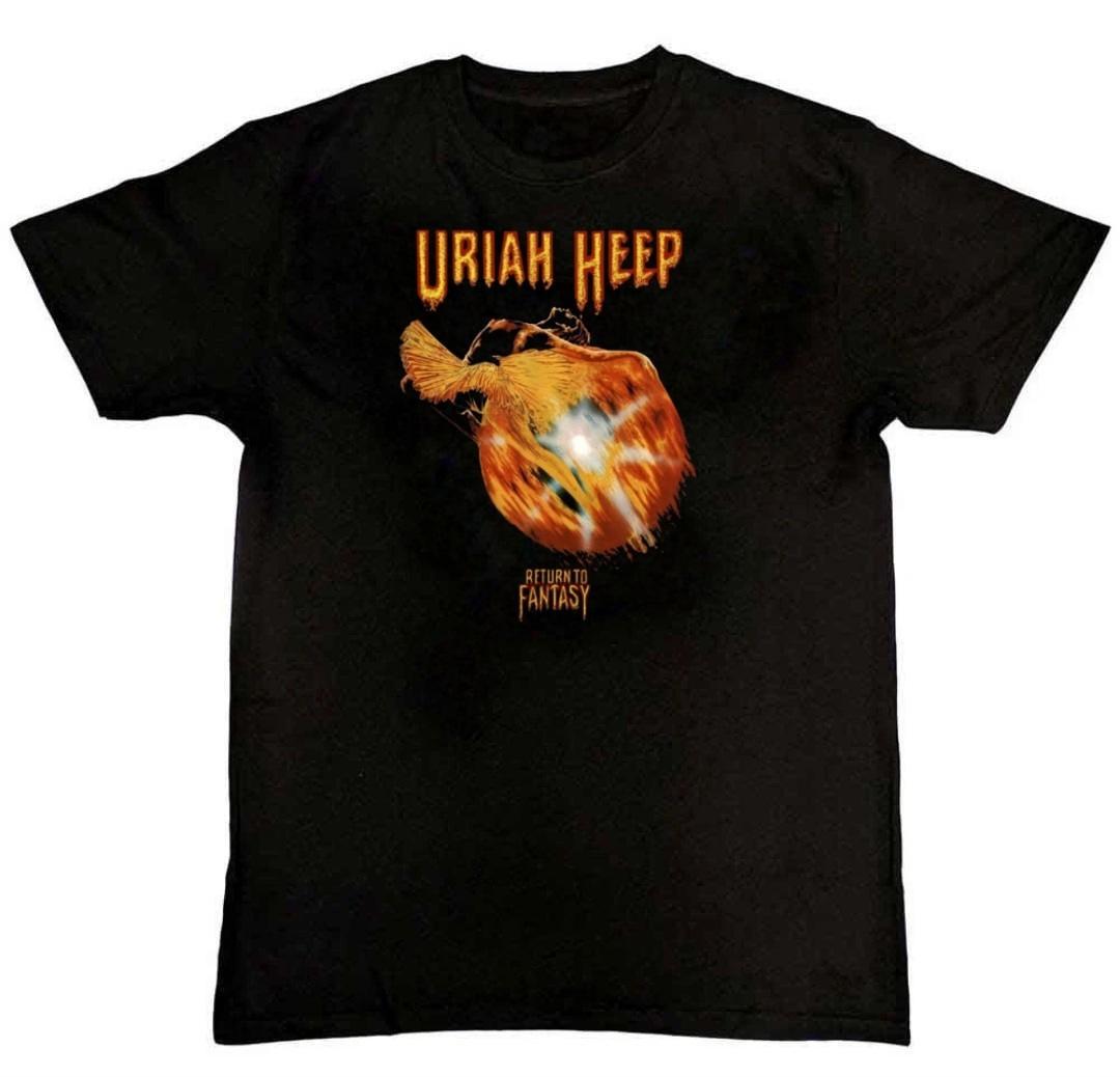 Return To Fantasy Uriah Heep Band Rare Mens T-Shirt XXL