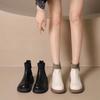 Small Short Boots Women's Boots Fleece Thickened Women's Shoes Skinny Boots Versatile Long Boots