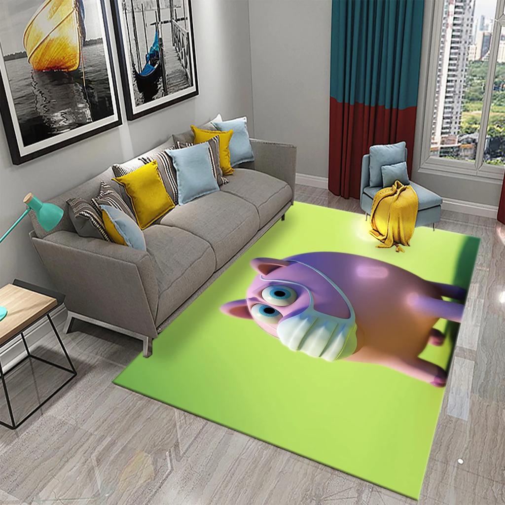 Cute Cartoon Pig Carpet Lovely Animal Floor Mat for Bathroom Decor Carpet Non-Slip for Living Room Kitchen Bedroom Doormat Mats
