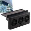 Car Fan Usb Charging Solar Powered Fan Car Cooler Frontrear Window Radiator Exhaust Fan Auto Air Vent Fan Ventilation Radiator