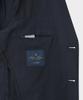 BROOKS BROTHERS Cotton Linen Herringbone Jacket (Navy) (Bbjsmmg101)