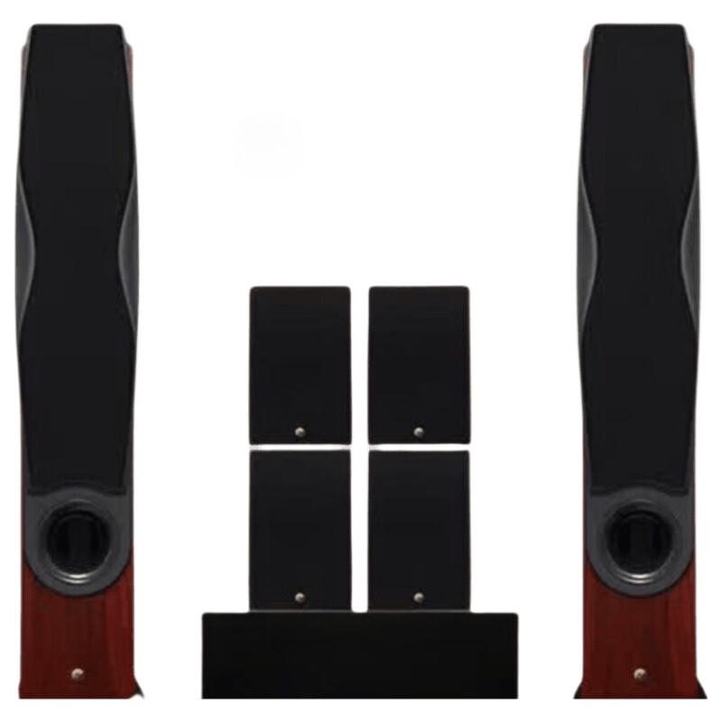 HiVi RM600A HT 7.0 Channel Home Theater Speaker System (CN Version)