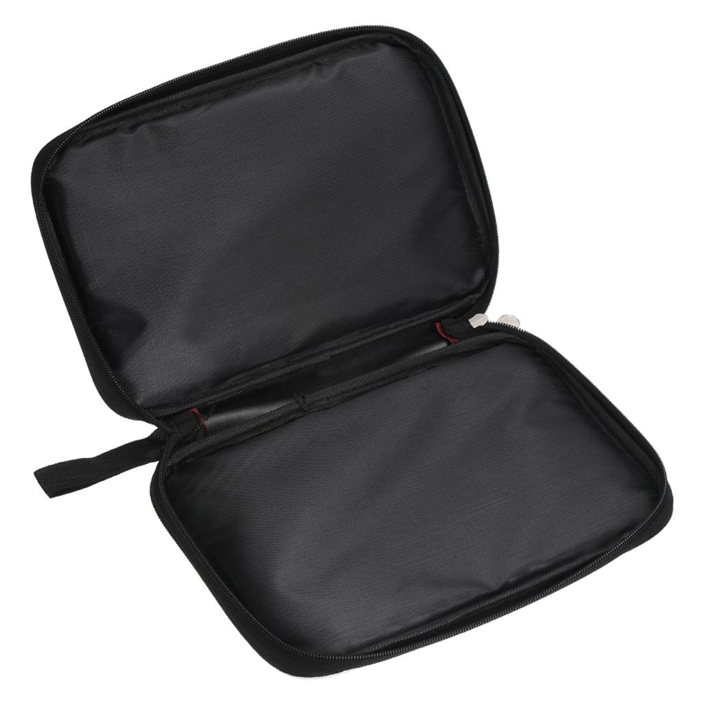 METERXITY Tischtennisschlägerhülle Tischtennisschlägeretui Tasche zur Aufbewahrung und x Rot - Organisation, 10,6 6,7 Zoll,