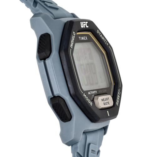 TIMEX UFC Spark Digital Quartz Watch, 50M Water Resistant, Acrylic, 46mm, TW2V83900, Men's, Gray