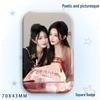 Yi CP Concert Support: Poetry & Painting Acrylic Keychain, Bag Brooch, Star Badge Ornament