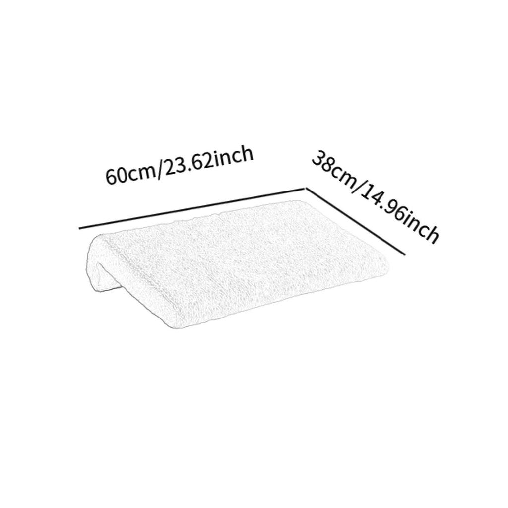 2Pcs Bed Headboard Pillow Reading Pillow with Removable Cover for Hardboard Headboard Headboard Cushion for Sitting In Bed Dorm