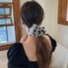 Cloth Women Hair Ties Flowers Mesh  Scrunchies Elastic Hair Bands Korean Style Hair Rope