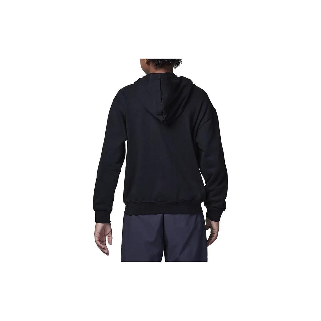 Jordan Essentials Brooklyn Casual Long Sleeve Hoodie Kids Tops Black FZ6403-010