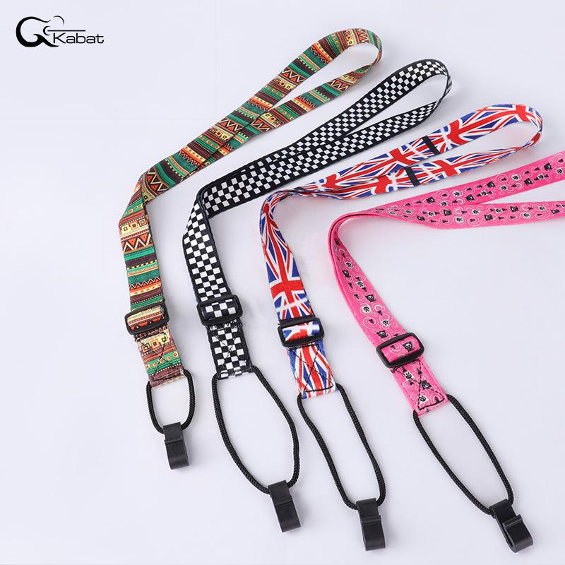 Ethnic Style Small Ukulele Hook Strap for Four-String Guitar