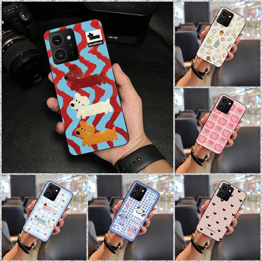 Protective Anti-dust Phone Case For Nokia HMD Skyline Silicone Soft Case Waterproof Back Cover Graffiti Full Wrap Cute
