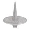Aluminum Trim Tab Anode CMBRAVO3KITA Strong Structure Anode Replacement for Mariner Outboards 30‑200hp
