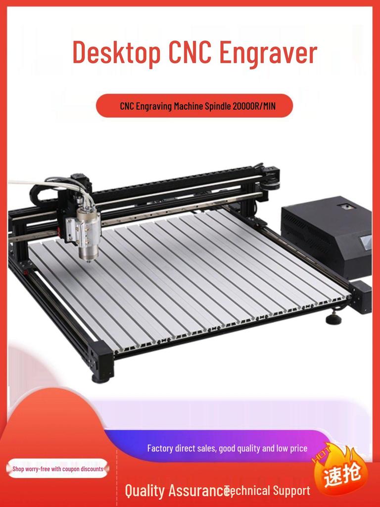 Industrial High-Precision Large 3D Printer & CNC Small Engraver for Acrylic Crystal Lettering