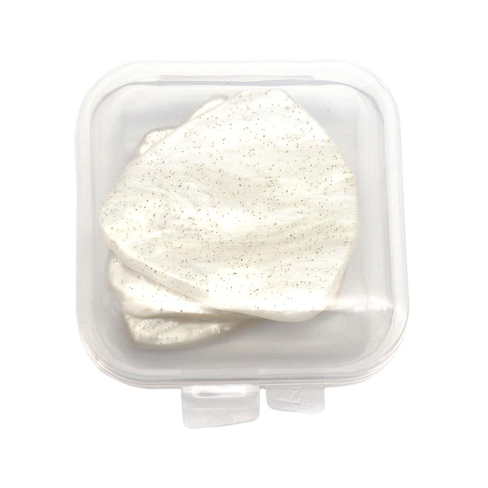 3Pcs Resin Guitar Picks Electric Guitar Parts Picks Accessories 9 Kinds Color Picks With Box