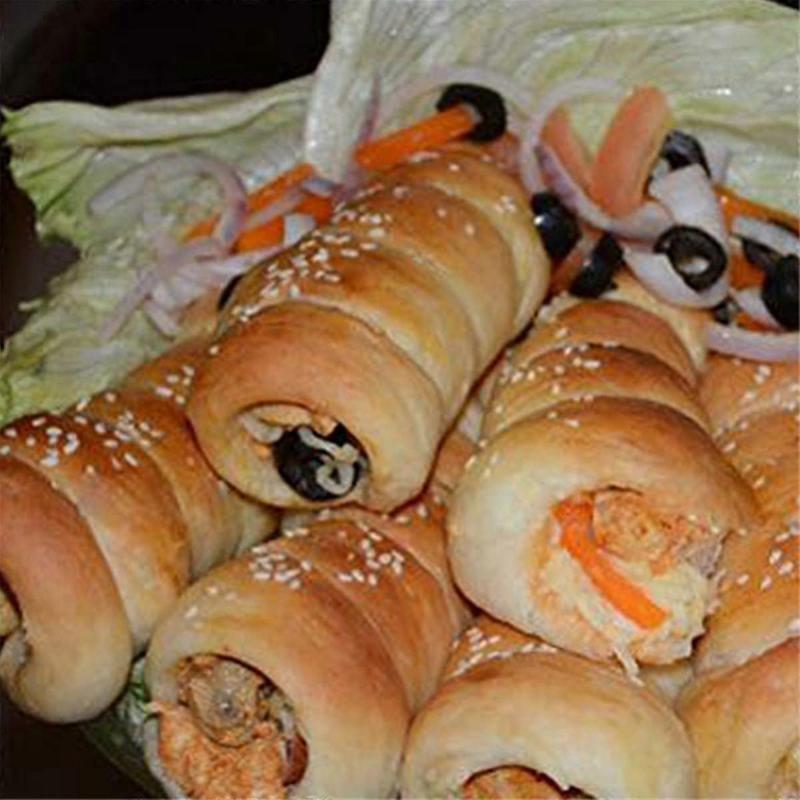 19PCS Cannoli Tubes Forms Set Stainless Steel Non-Stick Cream Horn Danish Pastry Mold for Shell Cream Roll s202412242476
