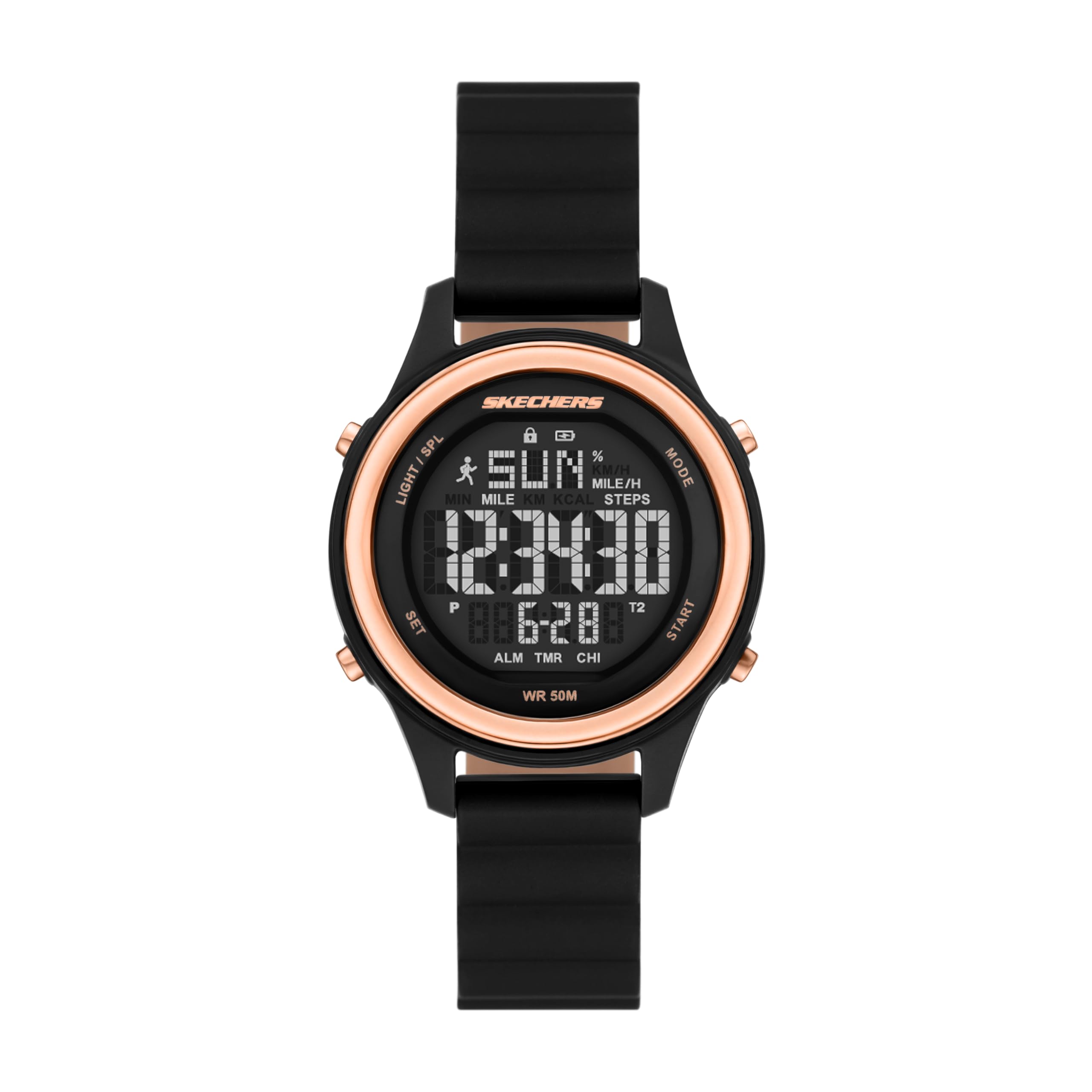 Skechers FAIRHAVEN SR6347 Black Women s Watch, чёрный