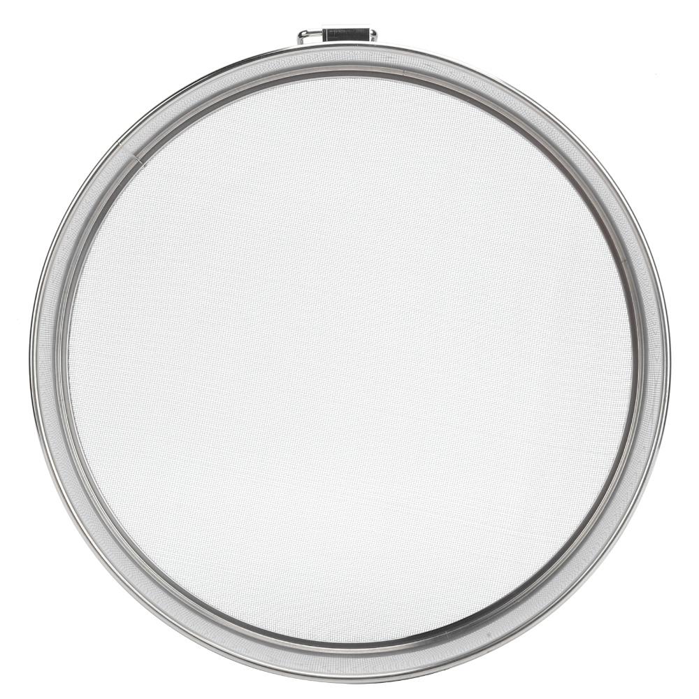 Set da 3 pezzi di setacci per farina a maglia fine in acciaio inossidabile, 40 mesh, per preparare torte e pasticcini
