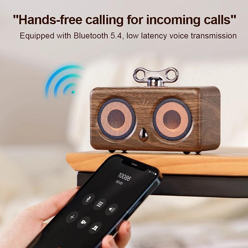 Retro Desktop Bluetooth Speaker New Owl Model Outdoor Wireless Subwoofer Sound Box High Quality Sound