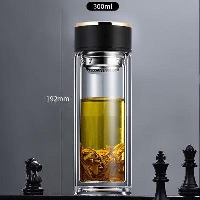 Double-Layer Glass Cup
